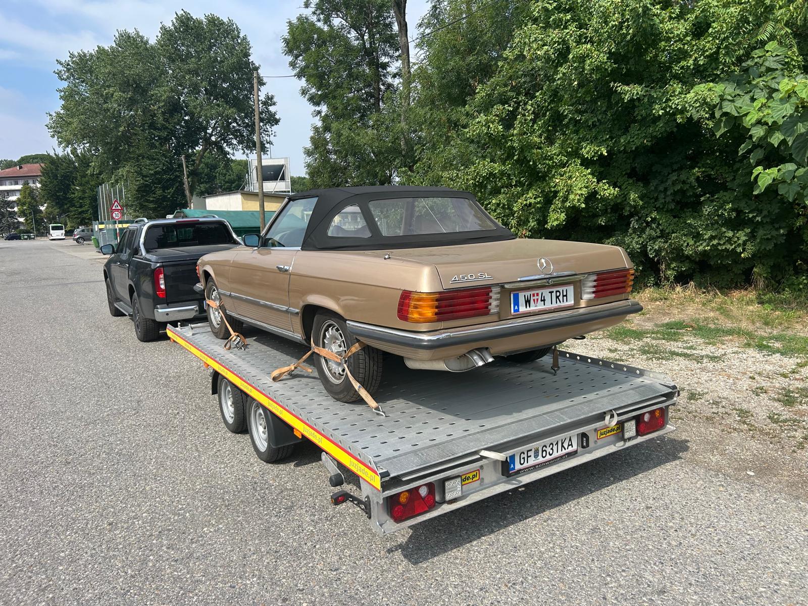 Speedy 24/7 Serviceleistung Fahrzeugtransport